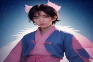 桌面电脑屏幕展示YW尤物官网首页界面，紫色渐变主题设计简洁现代